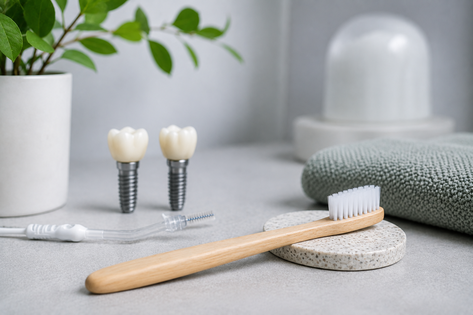 بهترین مسواک برای ایمپلنت چیست؟