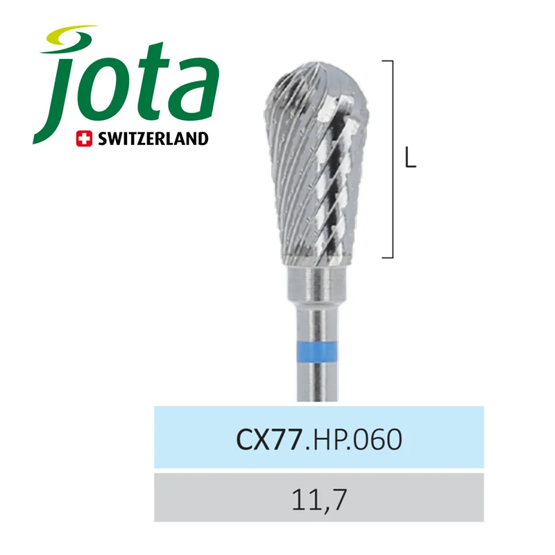 فرز تراش تیتانیوم اباتمنت ایمپلنت دور آبی مخصوص هندپیس جوتا JOTA کد CX77.HP